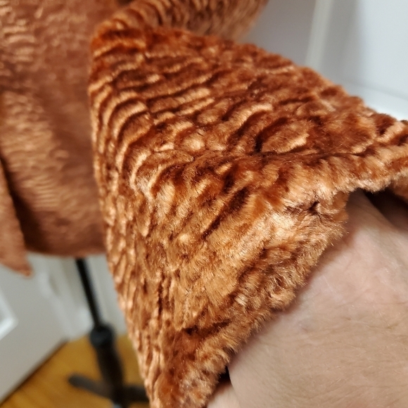 Erin London Faux Fur Jacket Blazer Size Large - Picture 3 of 10